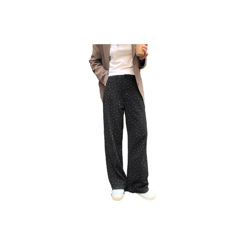 XINBANGBANG Jeans Women's Black-1