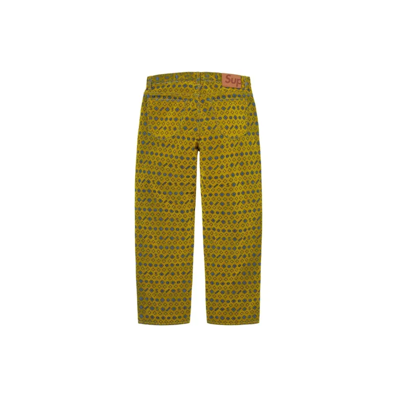 Supreme Flocked Loose Fit Jean-1