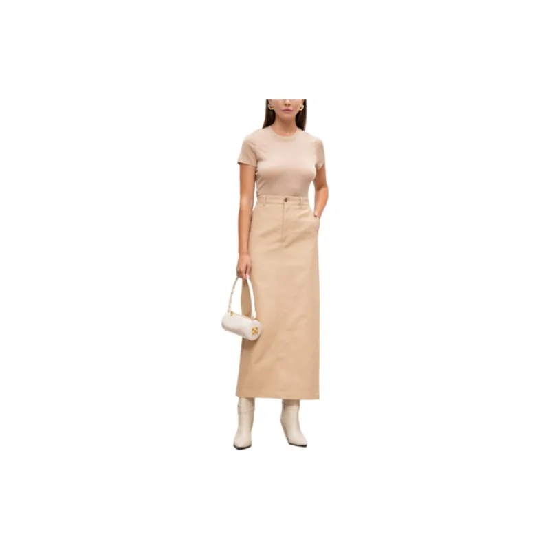 WARDROBE.NYC T-Shirt Women's Beige-2