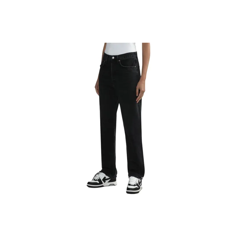 AGOLDE Mid rise Wide leg Jeans-2