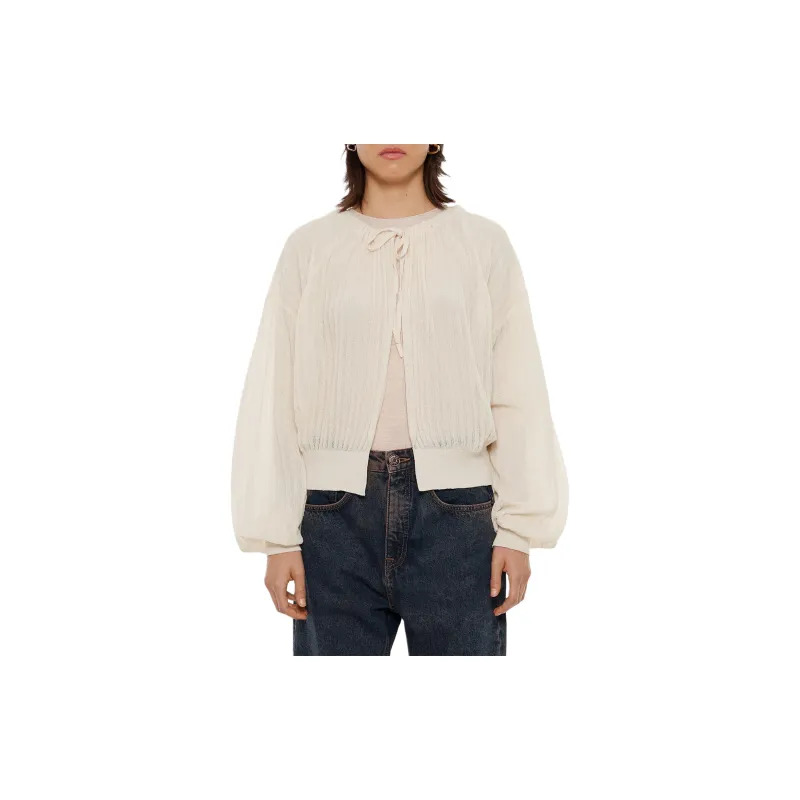 Bimba Y Lola Pleated Long sleeve Cardigan-1