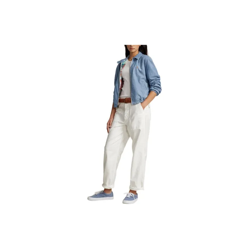 Polo Ralph Lauren SS24 Jackets Coats Women's Patchwork Youth Fabric-3