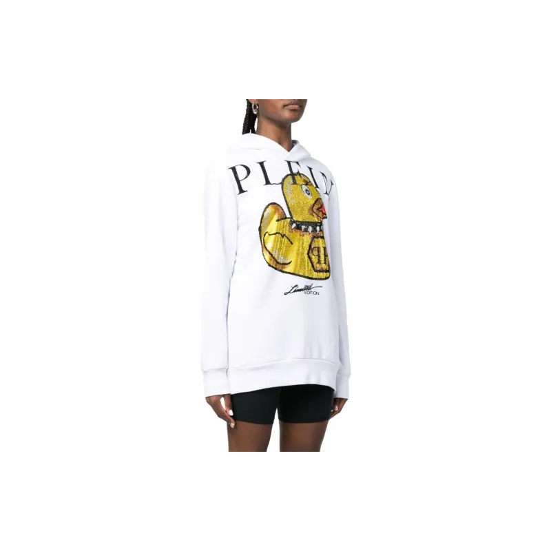 PHILIPP PLEIN Logo Graphic print Hoodie-3