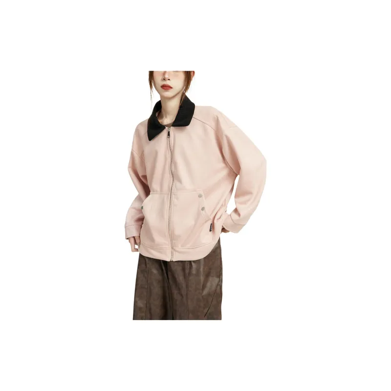 EVPGB Jackets Coats Women's Pink-1