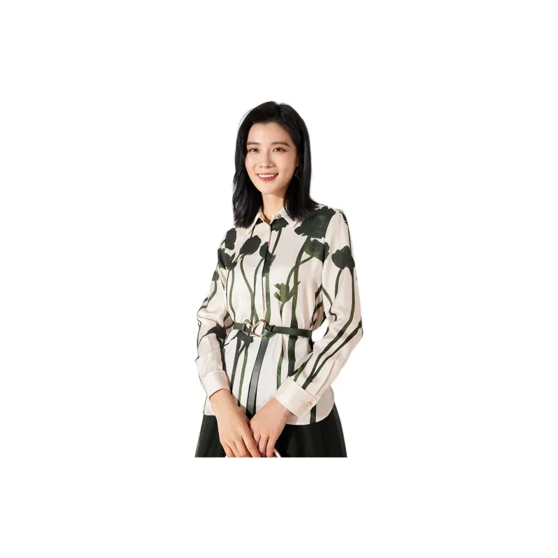 BBLLUUEE Shirt Women's Vanilla Apricot-2