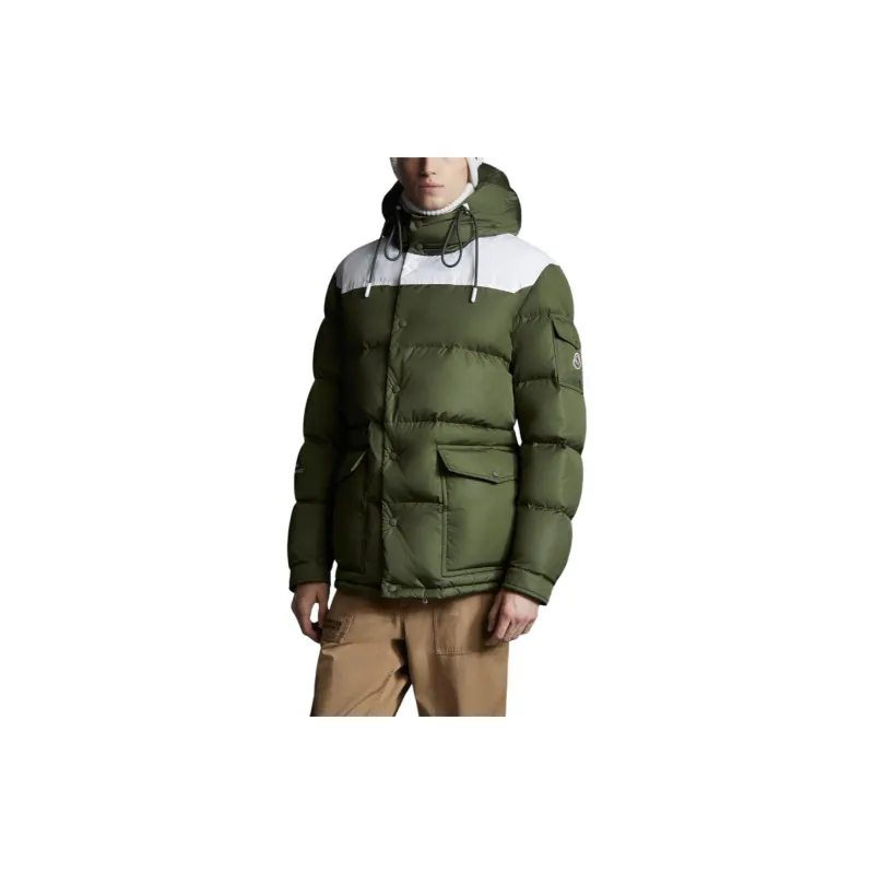 Moncler SS22 Down Jacket Men's Green-2