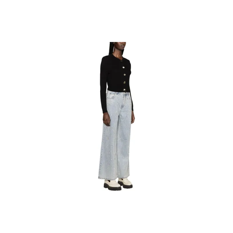 Self portrait Sweater Women's Black-3
