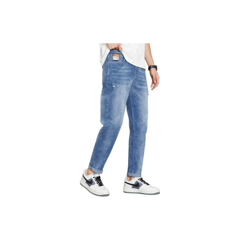 Tonlion Jeans Unisex Light Aqua Blue-1
