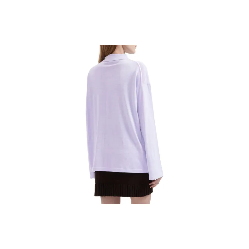 Acne Studios Polo Shirts Women's Purple-3