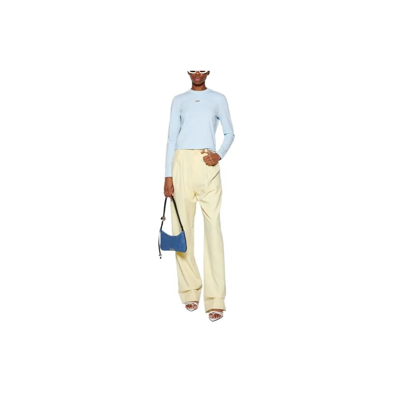 Jacquemus Le T Shirt Gros Grain 'Light Blue'-5