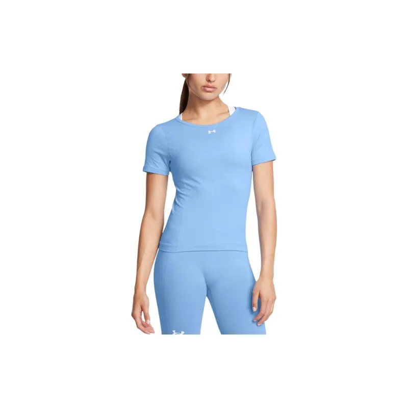 Under Armour TrainSeamless Regular T Shirt Women's Horizon Blue-2