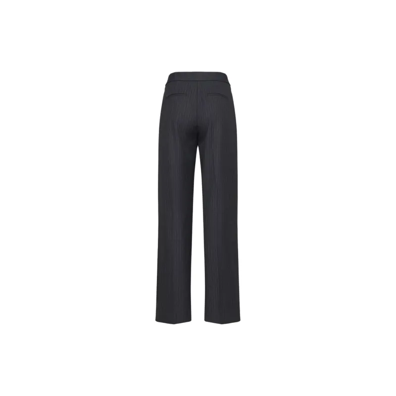 ARITZIA Wilfred Limitless Pant Casual Pants Women's DkNtNvy Grey Pnstrp/Deep Blue Gray-1