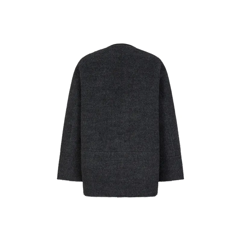 JZ. ANNAKRO Coat Women's Black Gray-1