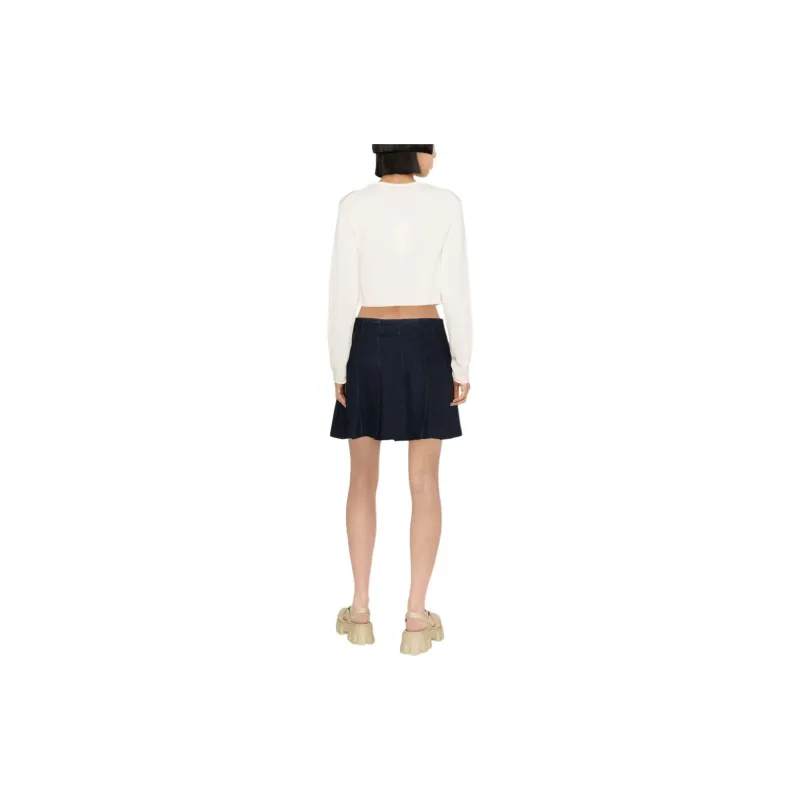 KENZO Rose Intarsia Knit Cropped Jumper-2