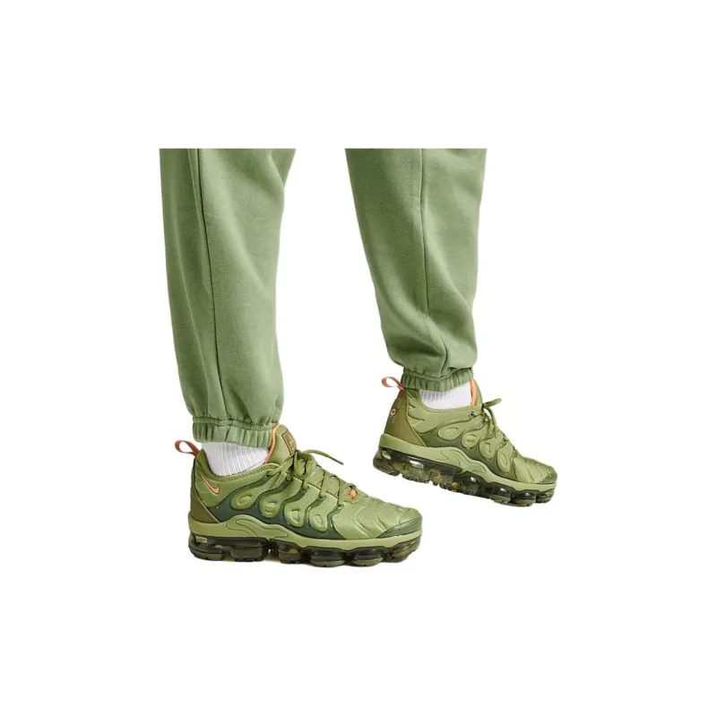 Nike SPORTSWEAR SWOOSH Knitted Sports Pants Women's Green-3