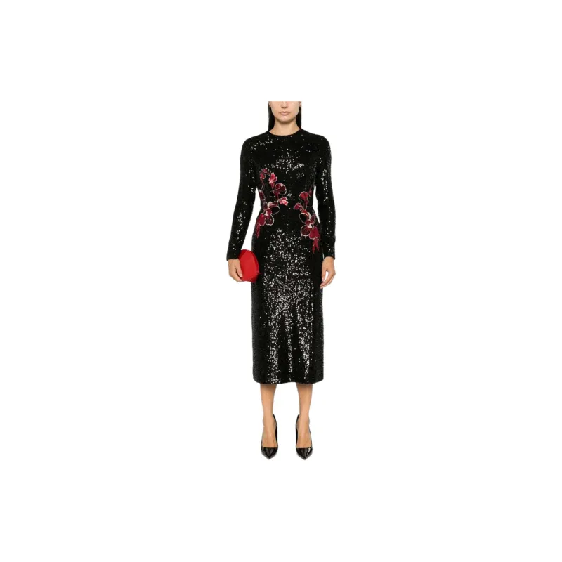 ELIE SAAB Floral embroidered Maxi Dress-1