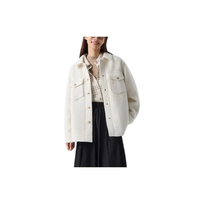 SEM/R Jackets & Coats Women's White Tone-2