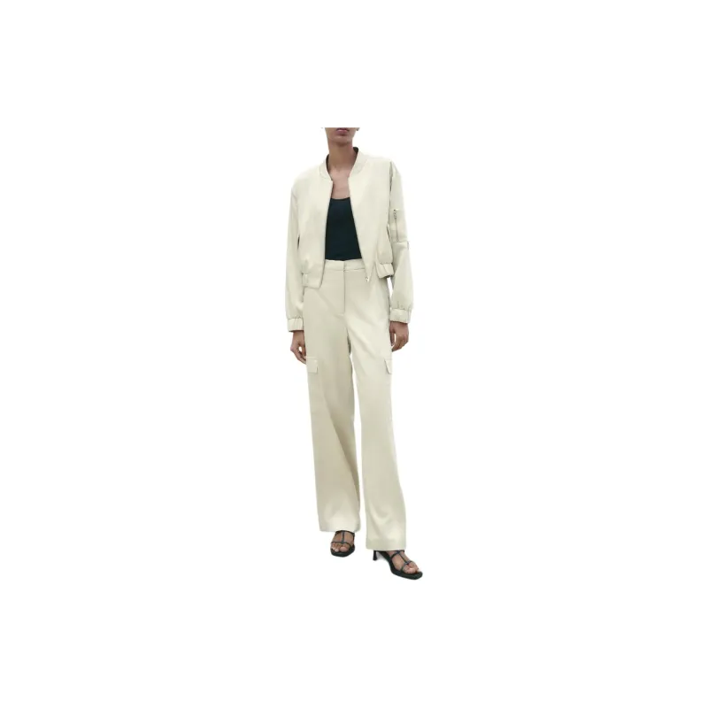 ZARA Jackets Coats Women's Champagne-2