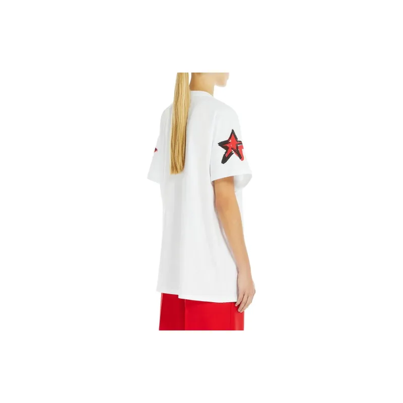 MaxMara Graphic Printed Crewneck T Shirt-3
