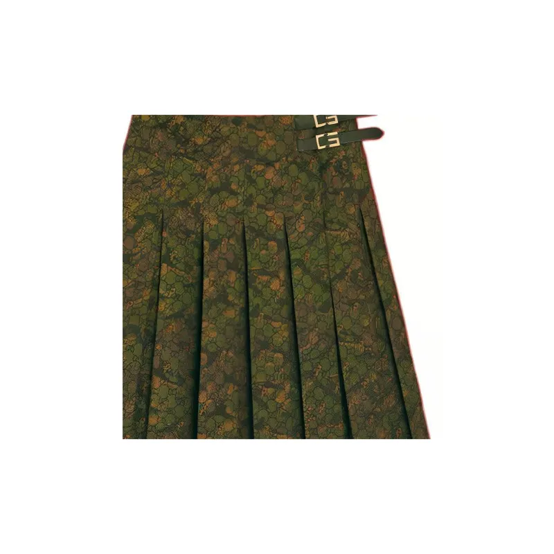 PALACE X GUCCI Canvas G Square Buckle Kilt-1