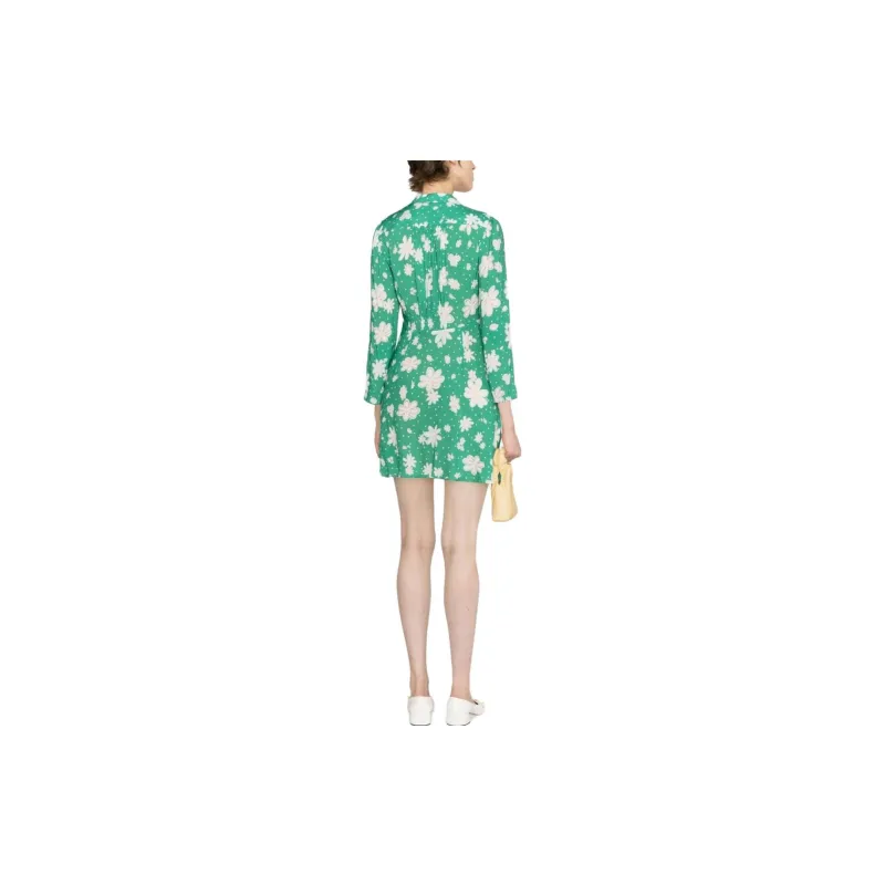 Rixo Long-Sleeved Dresses Women's Green-3
