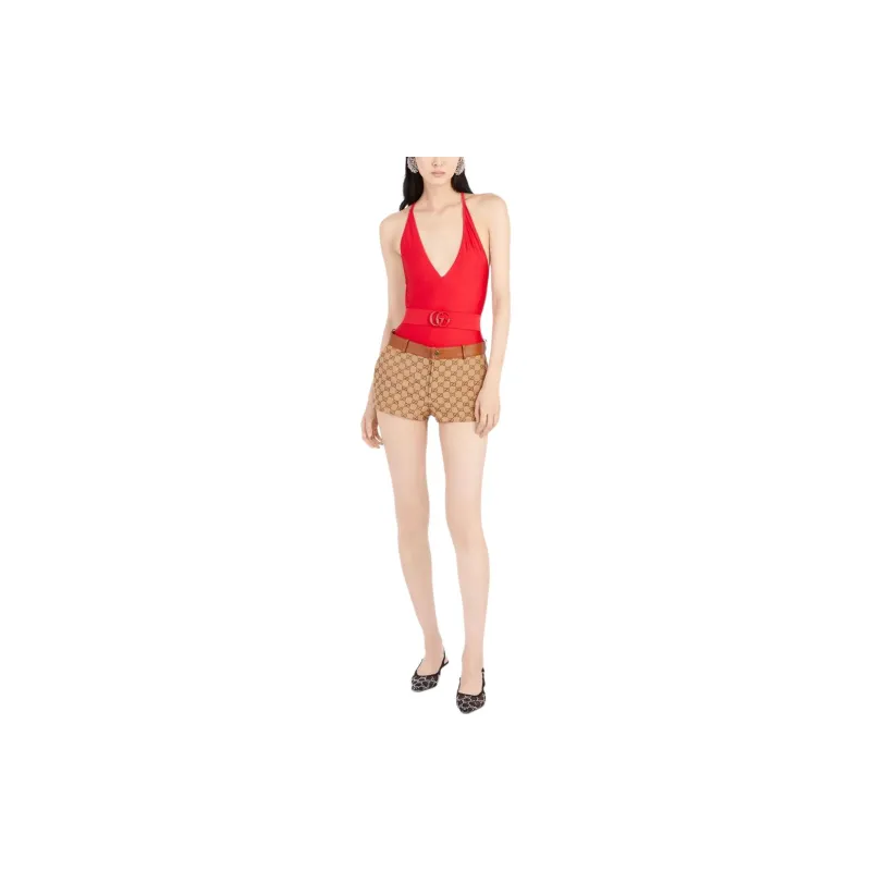 GUCCI SS23 Swimsuit Women's Red-2