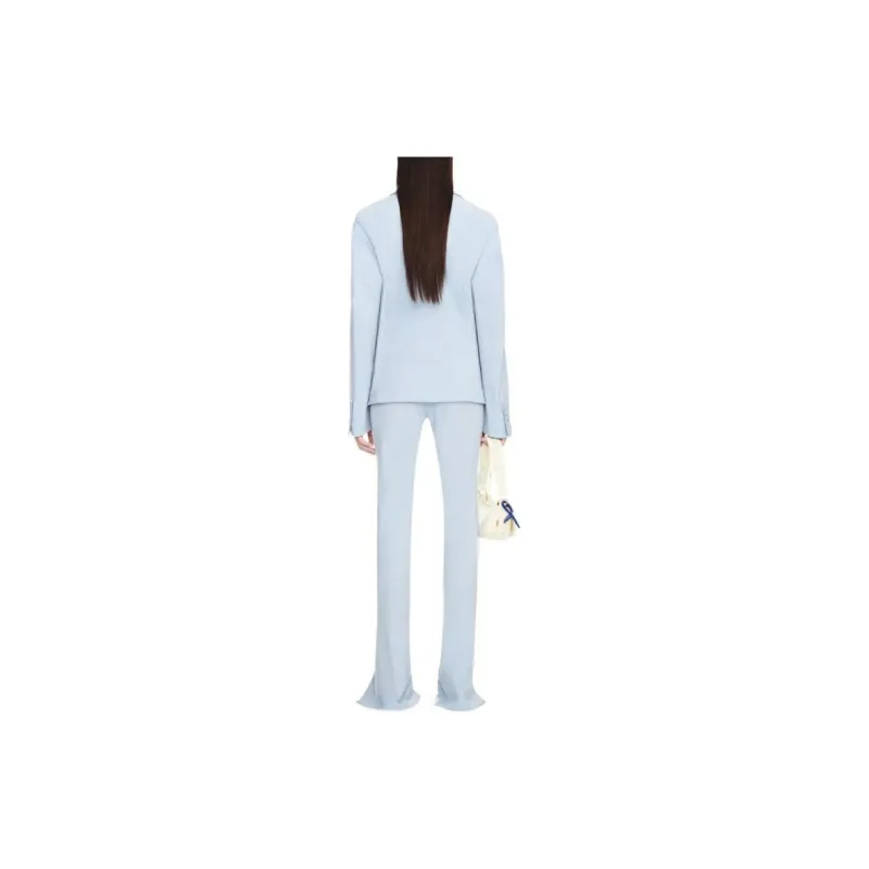 OFF-WHITE Notched-lapels Single-breasted Blazer-1