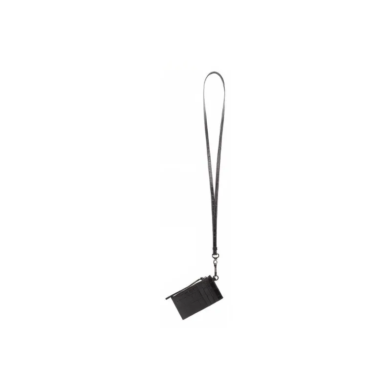 Balenciaga Neo Classic Calfskin Card Holder Men's Black-2