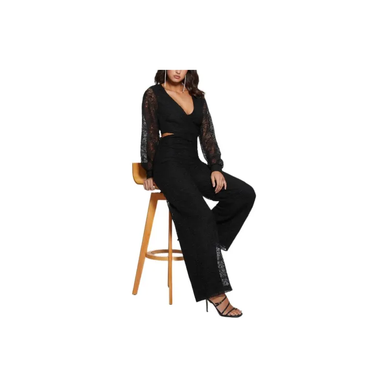 GUESS FW23 Jumpsuit Women's Black-4