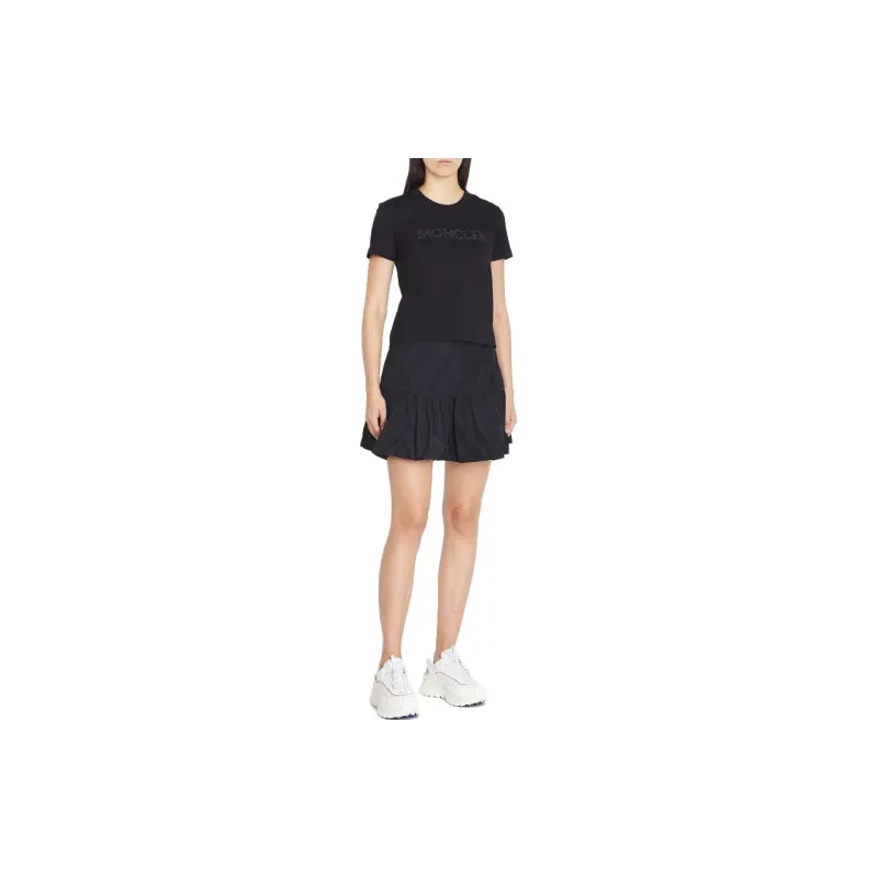 Moncler Pleated Hem Mini Skirt-1