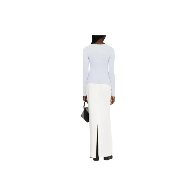 Alexander McQueen Cut out Ribbed knit Cardigan-2