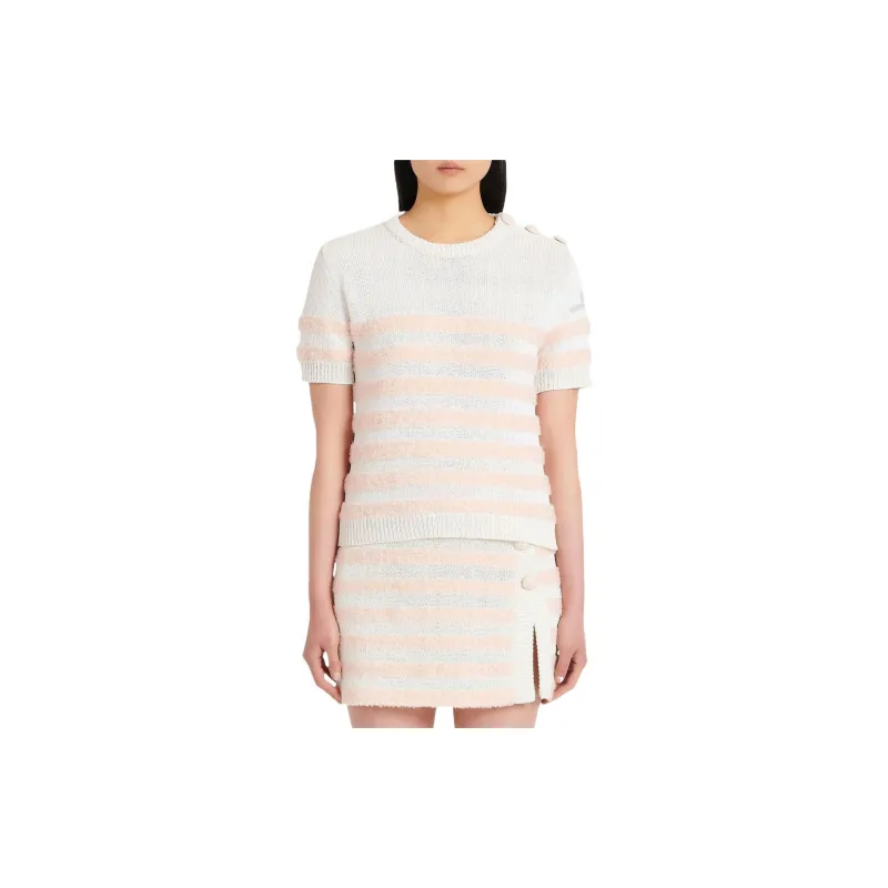 BALMAIN T Shirts Women's White-1