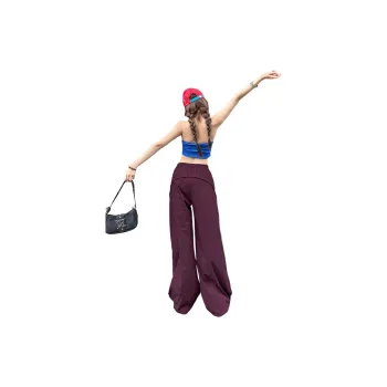 ZAZN Casual Pants Women's Fuchsia