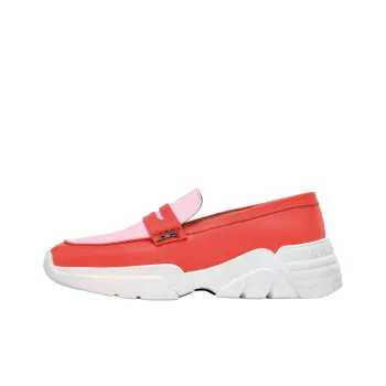 LONGCHAMP Au Sultan Loafers 5cm Women's Red
