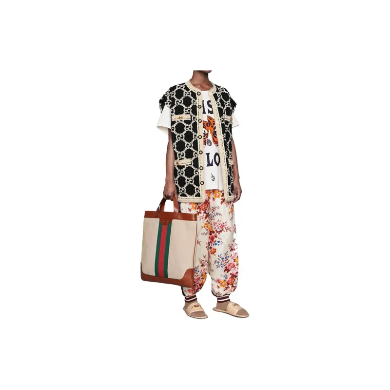 GUCCI Oversized Tiger T Shirt 'Multicolor'-5