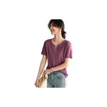 XWI T Shirt Women's Rosy Purple