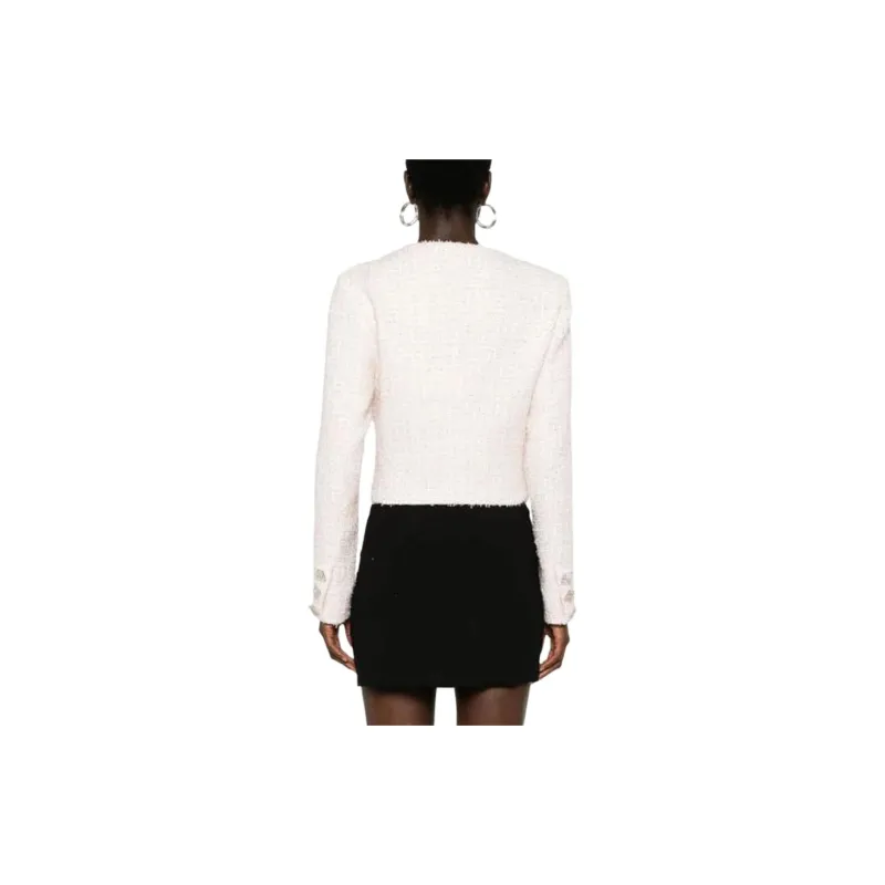 Rotate Sequin Embellished Cropped Jacket-2