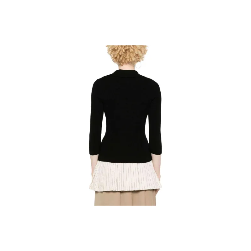 Vivienne Westwood Orb Embroidered Knitted Polo Top-2