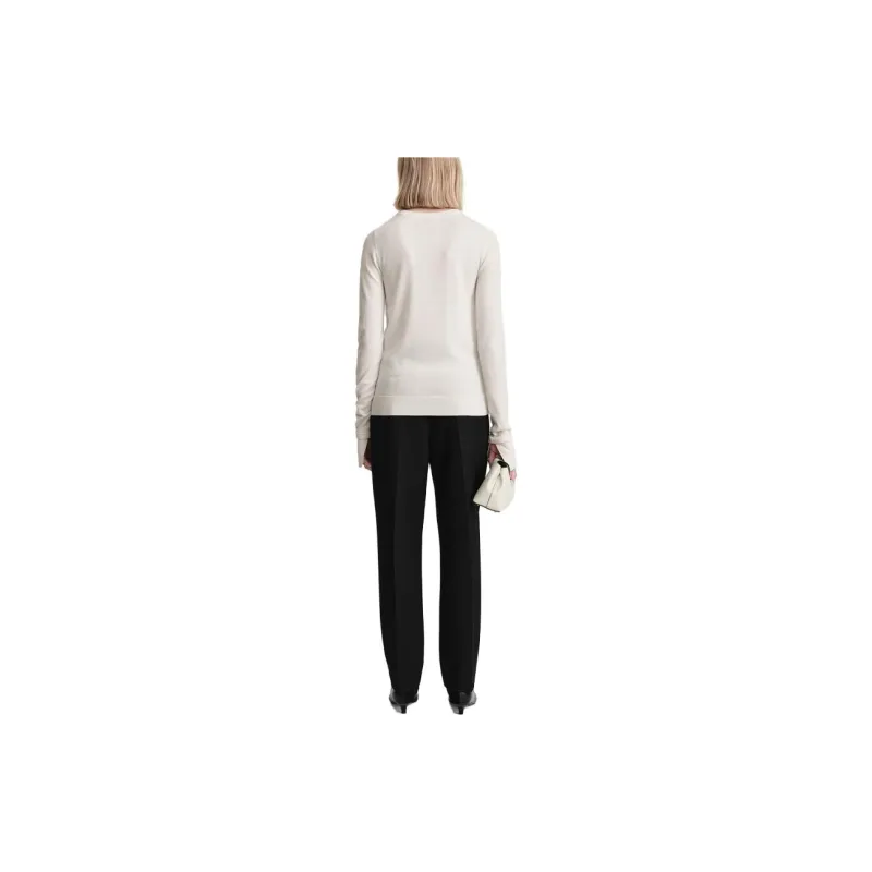 TOTEME Two Tone V-Neck Knit-2