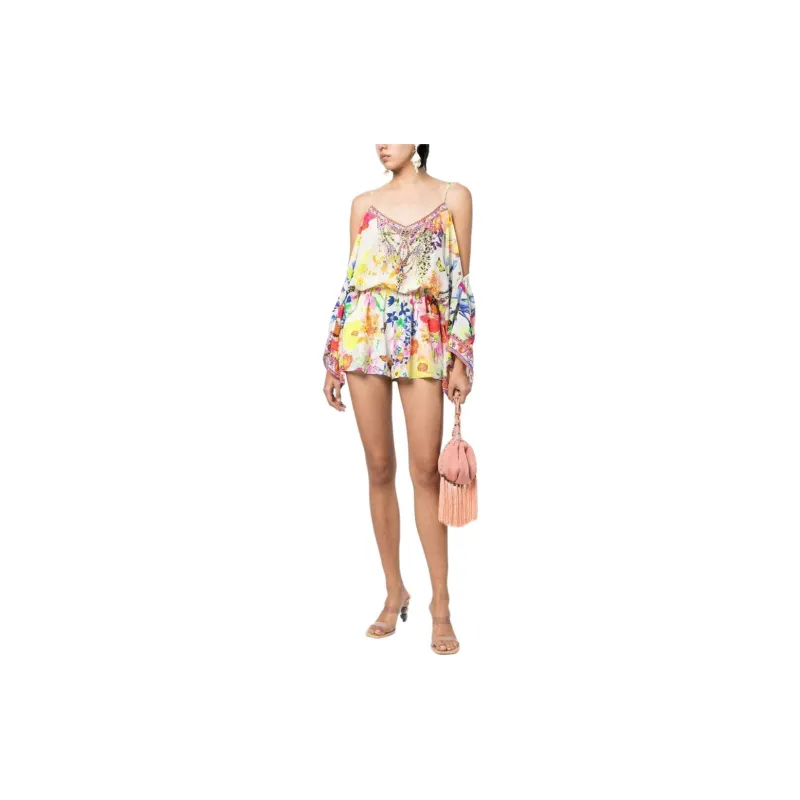 CAMILLA Drop-shoulder Playsuit-1
