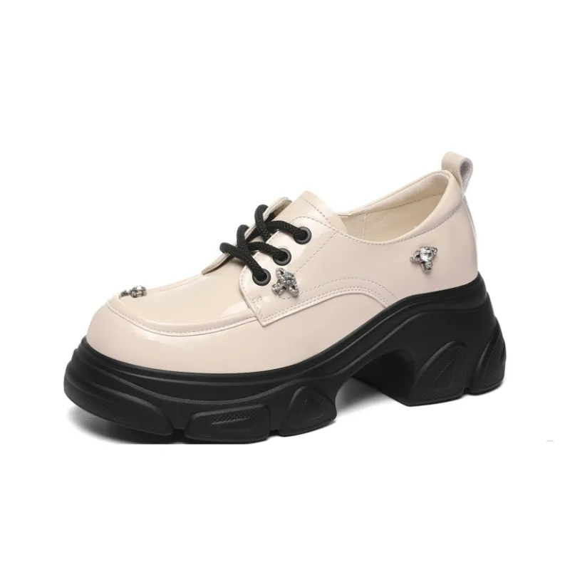 Golden Silk Rabbit Casual Single Shoes Women's-5