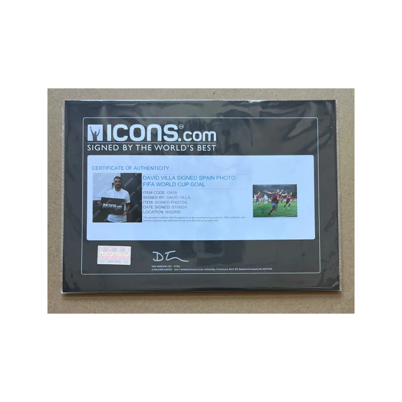 ICONS.com Bilia Includes Certification Certificate, Outer Frame Size 38.6x48.6cm-1