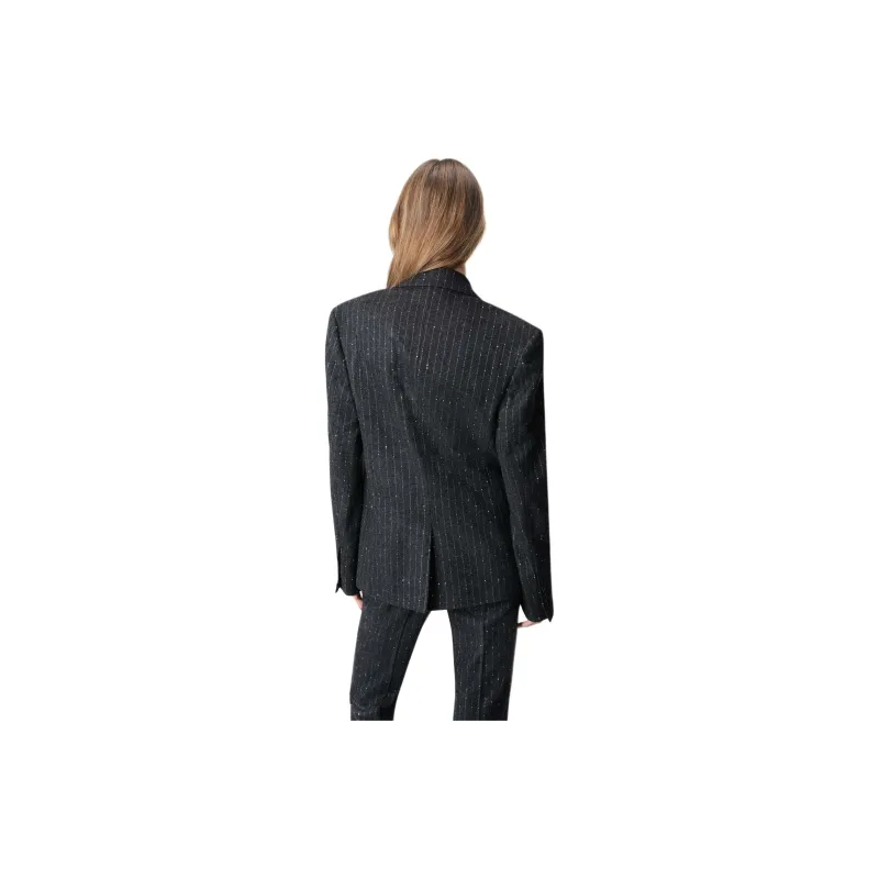 AMIRI Sequin pinstripe Blazer-2
