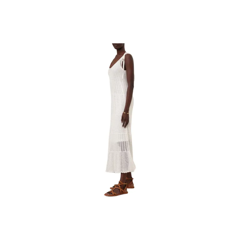 Zimmermann SS24 Sleeveless Dress Women's White-3
