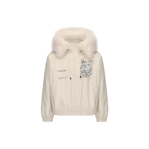 NSTNEW START Puffer Jackets Women's Off White