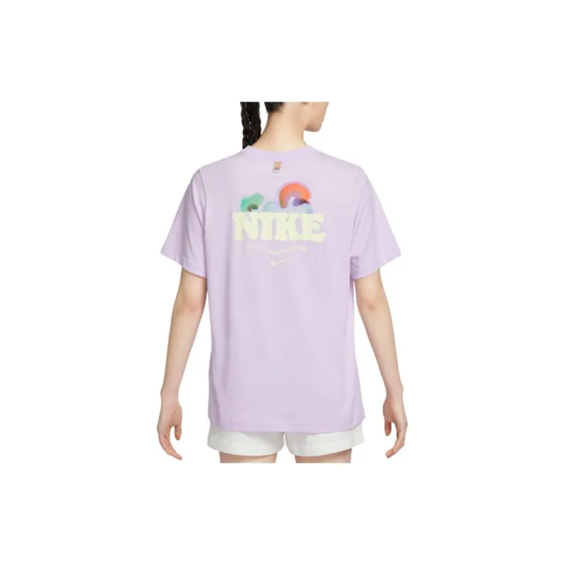 Nike SS24 Sportswear Essential Women's T-Shirt Purple-5