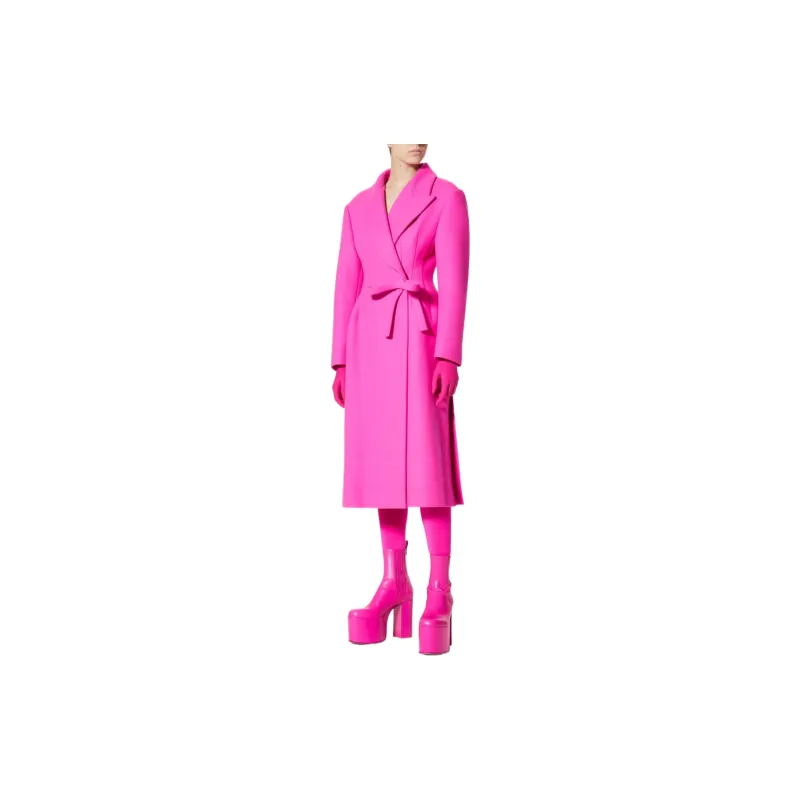 Valentino Coats Women's Pink-1