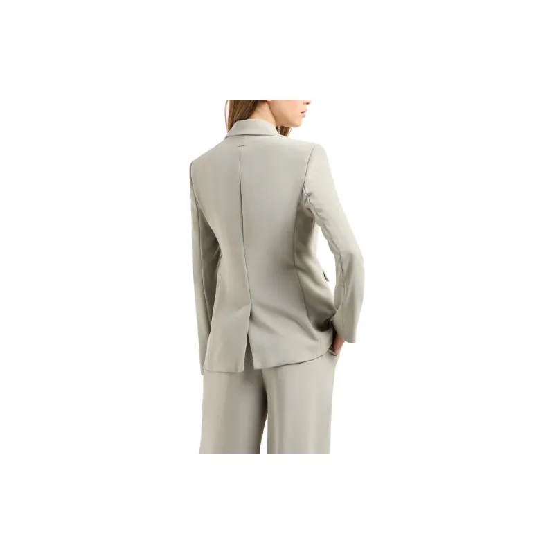 ARMANI EXCHANGEAE FW24 Business Suits Coats Women's Gray Green-3
