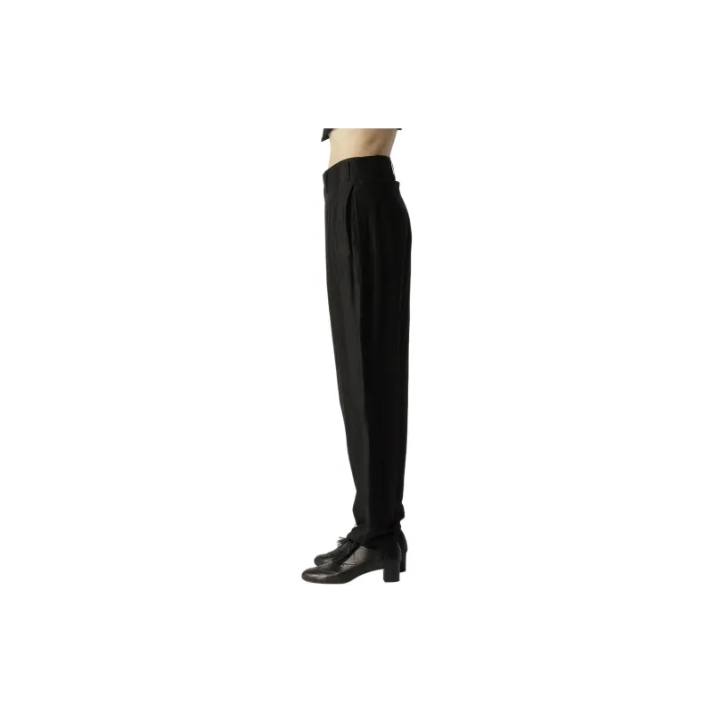 Yohji Yamamoto Low Rise Tapered Pants-4