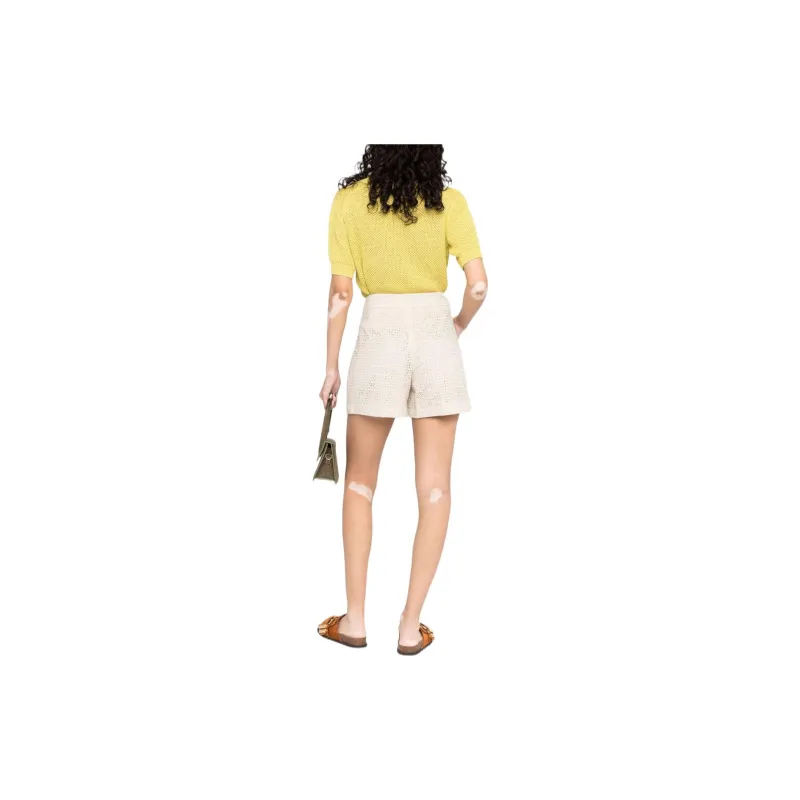 THEORY Casual Shorts Women's White-2